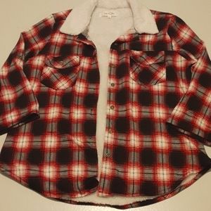 Cozy Eden & Olivia Flannel Top